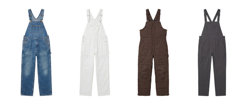 Overalls set.