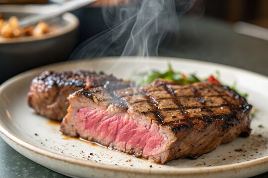 Grilled steak