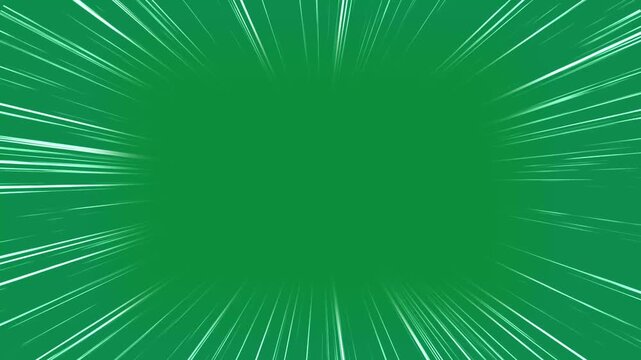 Fast glowing motion, magic speed lines comic zoom effect, diagonal manga lines, velocity lines moving fast, dynamic high speed lines. manga on green screen background, flash action 4k video