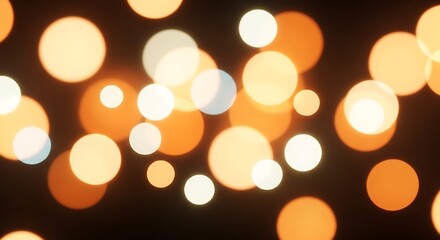 Fototapeta premium Golden Bokeh Lights