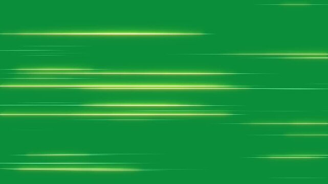Manga speed lines moving, on green screen anime background, anime speed lines, radial comic zoom effect, fast glowing motion. anime horizontal speed lines seamless recurring speed line background