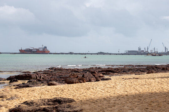 Praia da beira mar - ao dia