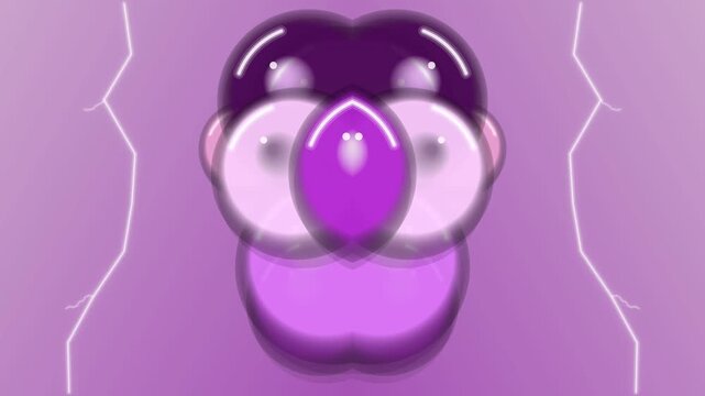Cartoon Character Mouth Expressions Animation Loop.