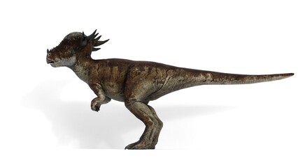 stygimoloch animal on white background © Masihullah