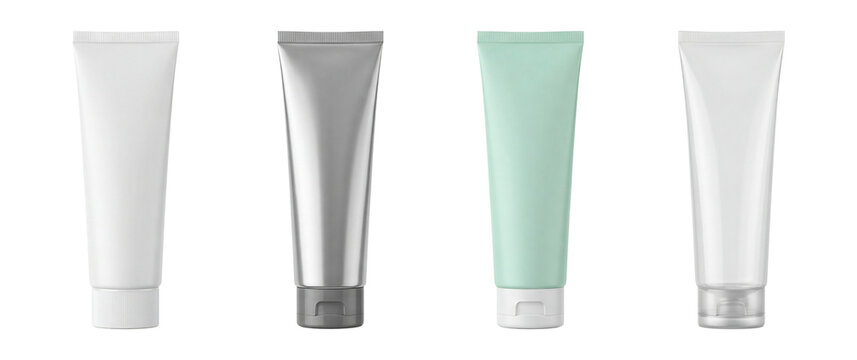 Toothpaste tube set.