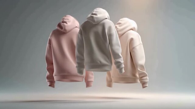 Premium Oversized Hoodies Floating 