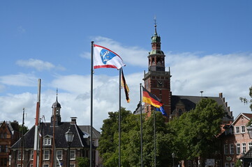 Obraz premium Rathaus in Leer