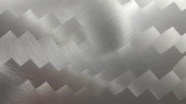 Brushed metal pattern geometric texture silver surface zigzag pattern brushed metal texture silver surface geometric chevron zigzag reflective