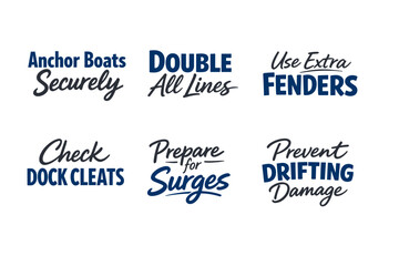 Obraz premium Essential tips for securing boats with anchor, lines, fenders, and cleats