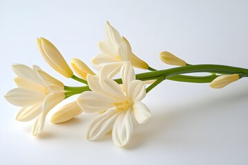 Jasmine Tuberose Flower Bulbs Closeup