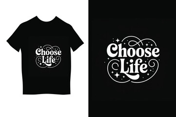 Naklejka premium Creative Eye Symbol Motivational T-Shirt Design