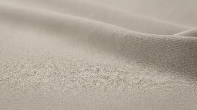 Intricate Fabric Texture Focus on the microscopic detail of the matte fabric's fine grain, showcasing its natural fibers and precise weave.