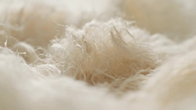 Fibrous Detail Extreme macro shot, revealing individual cellulose strands intertwining within the pulp.