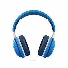 Flat Design Over-Ear Headphones