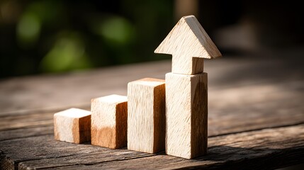 concept featuring automated charts producing steady consistent growth