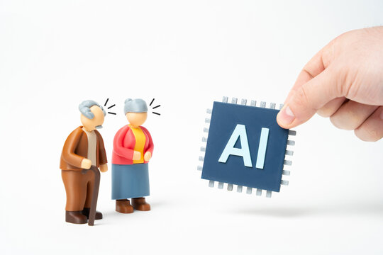 Older people are facing the widespread implementation of AI. Difficulties in distinguishing neurogenerative content from reality. Digital literacy helps seniors stay safe.