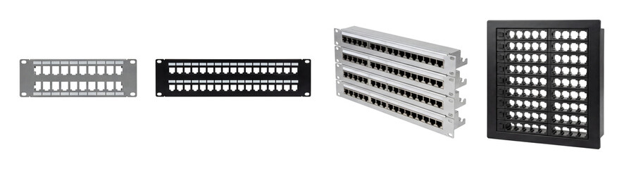 Patch panel set.