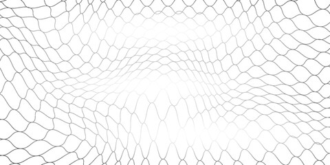Mesh texture for fishing nets. Seamless black pattern for sportswear or soccer goal, volleyball net, basketball hoop, hockey, athletics. © Hasanah