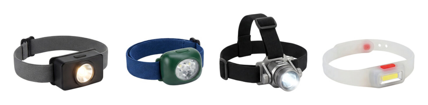 Headlamp set.