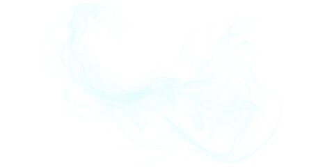 A mesmerizing cloud of smoke swirling in the darkness