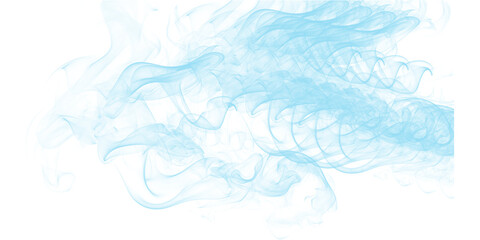 A mesmerizing cloud of blue smoke swirls against a dark background