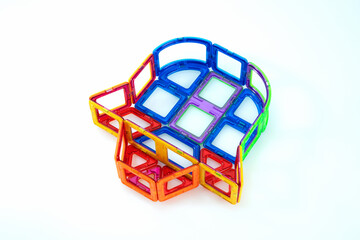 Geometric Magnetic Building Blocks Bell Design Educational Toy