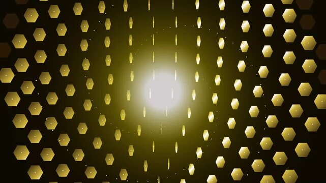 Solar Dyson Sphere Core 4K Seamless Loop