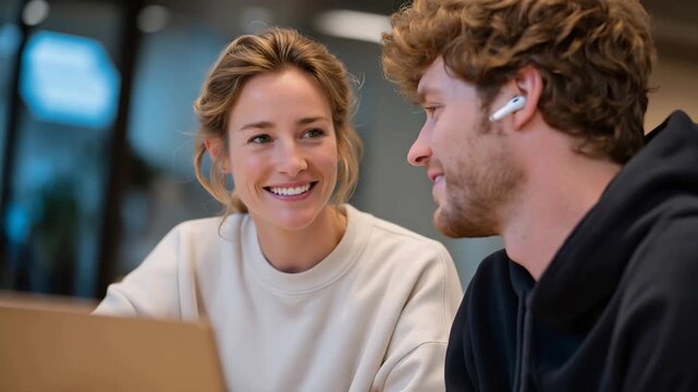 A virtual meeting with stakeholders discussing the critical aspects of working on a brand strategy, analyzing insights, competitive analysis, and brand performance metrics that are essential for