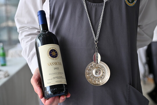 02.02.2026 Bolgheri Sassicaia Supertuscan red Wine from Bolgheri Tuscany Italy taste