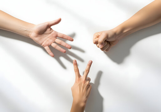 Competing With Rock Paper Scissors Gestures