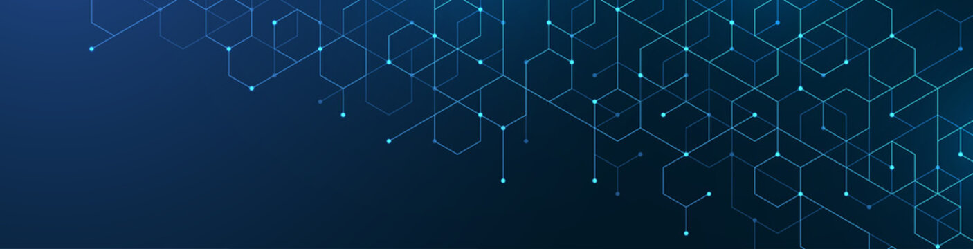 Abstract digital blockchain cube blocks concept. 3D big data cubes quantum computer technology idea. Artificial intelligence data core cubes design element illustration