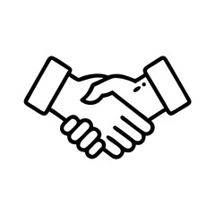 handshake vector illustration