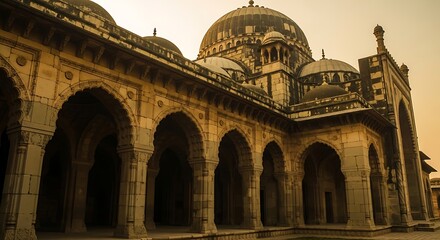 Hands Holding Sweet Brown Dates on Rustic Wooden Table with Teapot and Water Glass