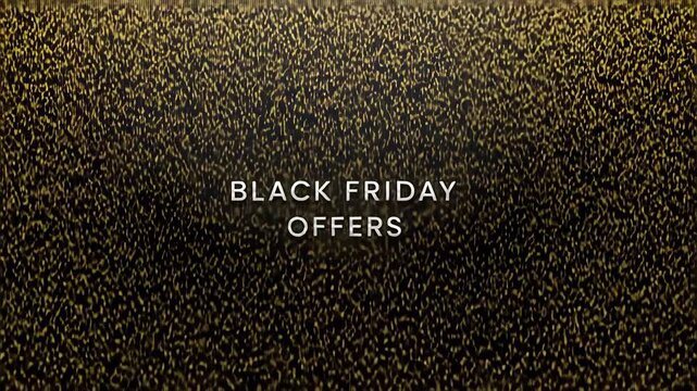 Black Friday Offers Textured Background Crowd Shopping Sale Discounts 4K Ai HD high quality video.