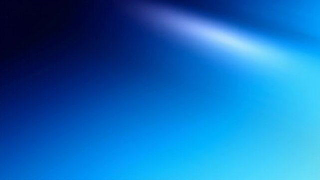 Gradient of dark to light blue abstract background transition effect