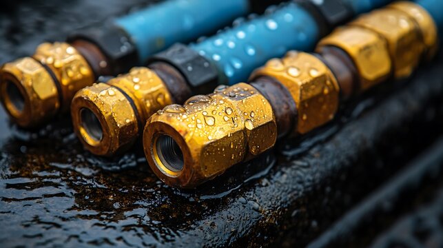 Wet industrial connectors.