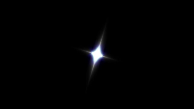 4k luxury white glitter sparkles trail, blinking twinkle stars, glowing light particles, magic dust pixie path and Christmas stars isolated on black screen background overlay