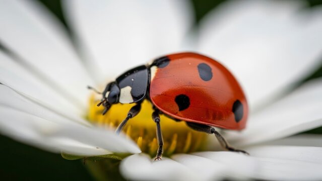 Ladybug flower