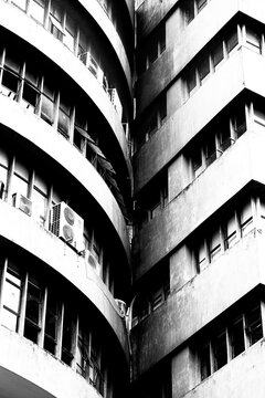 Pr&eacute;dios, edif&iacute;cios com janela e vidra&ccedil;a da cidade de S&atilde;o Paulo.  