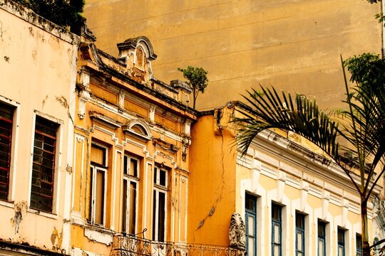 Pr&eacute;dios, edif&iacute;cios com janela e vidra&ccedil;a da cidade de S&atilde;o Paulo.  