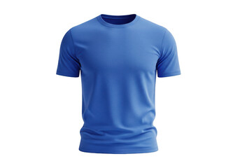 Blank light blue t-shirt mockup minimalist fashion design