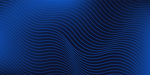 Naklejka premium Lines abstract textured minimalist soft transition abstract blue gradient design abstract