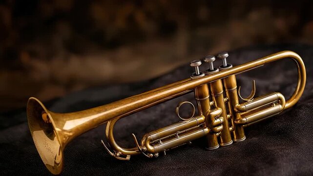 trumpet brass studio portrait video
