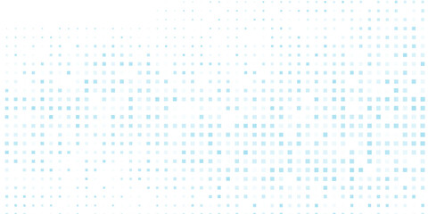 Abstract rectangle baby blue pop art background in retro comic style with halftone design art simple