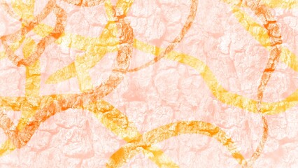 Cream and Gold Abstract Texture Background with Artistic Marble Effect.