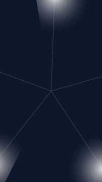 motion none Vertical Abstract Dark Background with White Lines and Glowing Lights