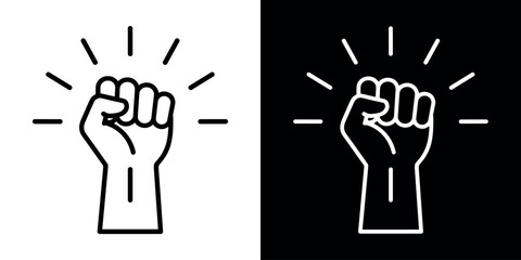 Autonomy icon flat black and white background vector illustration.