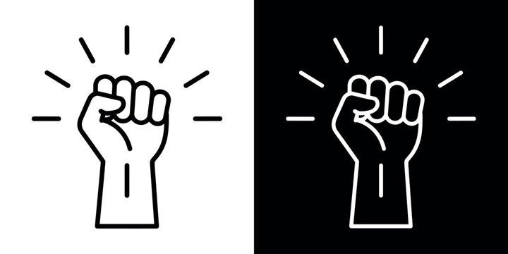 Autonomy icon flat black and white background vector illustration.