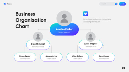 Business Organization Chart