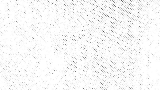 halftone grunge dotted texture abstract background, dots and grid retro backdrop, looping halftone grunge overlay on white background.
Dark halftone printed dot pattern in stop-motion style. 